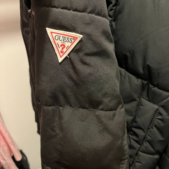 Guess Men Winter  coat used but clean as new - Picture 1 of 9